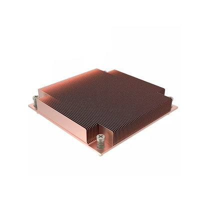 구입하다 CNC 가공 황동 CNC 부품 Skived Fin 방열판 OEM ODM online manufacture