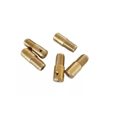 구입하다 고 정밀 구리 부품 5 축 CNC 프레싱 가공 회전 주문형 CNC 가공 서비스 online manufacture