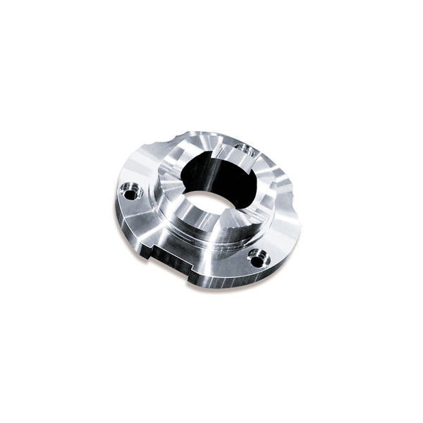 Micro Machining Aluminum CNC Parts Stainless Steel Flange Bushing Sandblasting