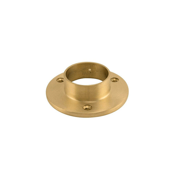 Custom OEM CNC Brass Parts Brass Flange Bushing Powder Coating