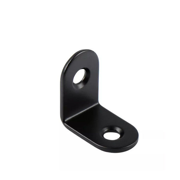 OEM Stainless Steel Aluminium Angle Corner Joint L Metal Brackets Spray Coating