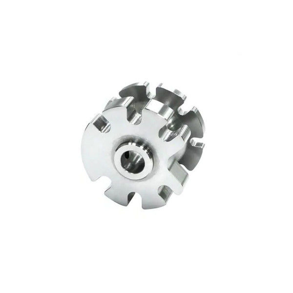 Turned High Precision Stainless Steel Cnc Parts Customized Brushing