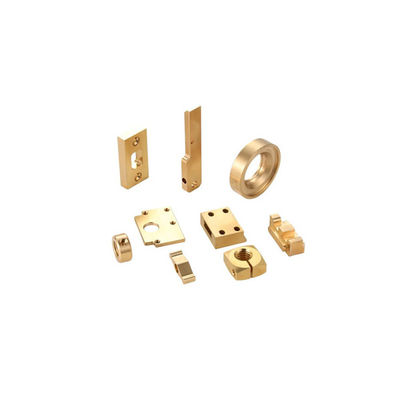 Custom Manufacturing Precision Machined Brass Copper Parts Automotive Electronics Aerospace Parts Supplier